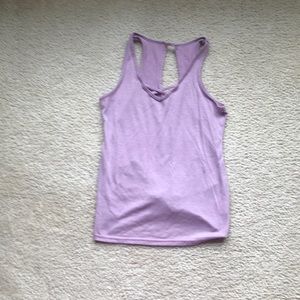 Purple tank